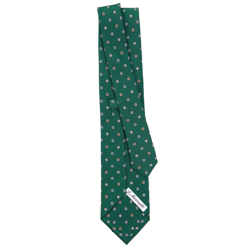 DARK GREEN SARTORIAL CLASSIC SILK TIE