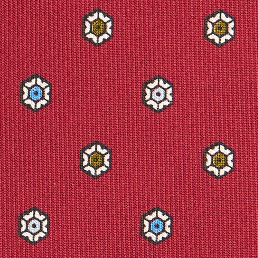 BURGUNDY CLASSIC SILK TIE