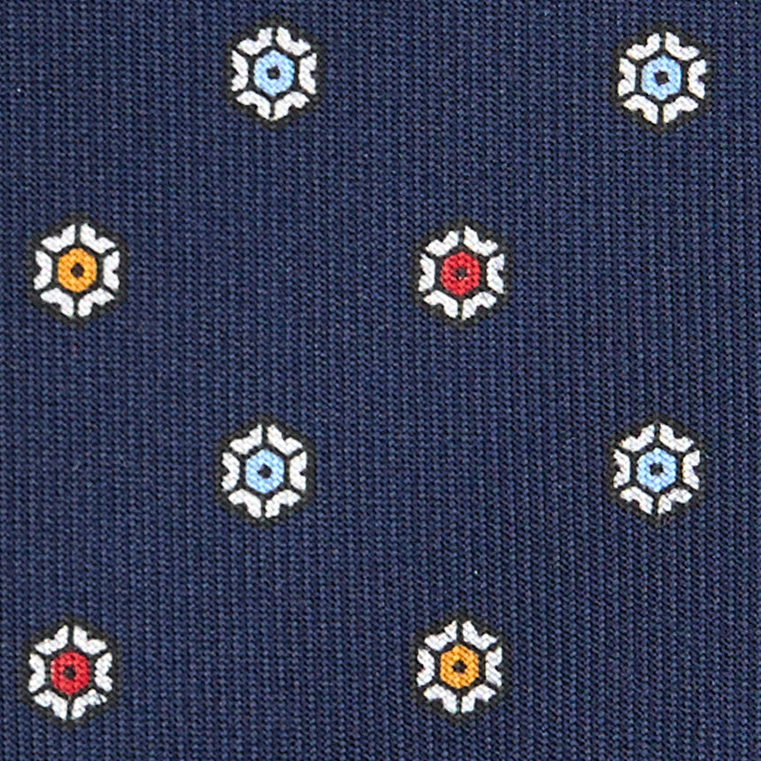 DARK BLUE SARTORIAL CLASSIC SILK TIE