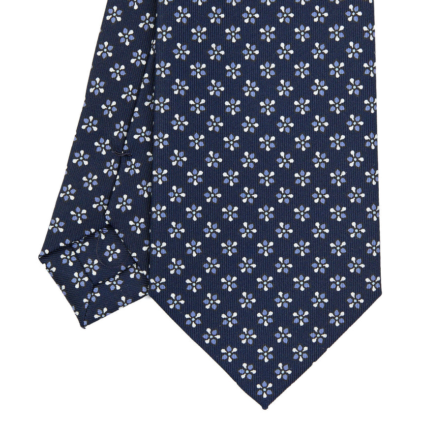 DARK BLUE SARTORIAL CLASSIC SILK TIE