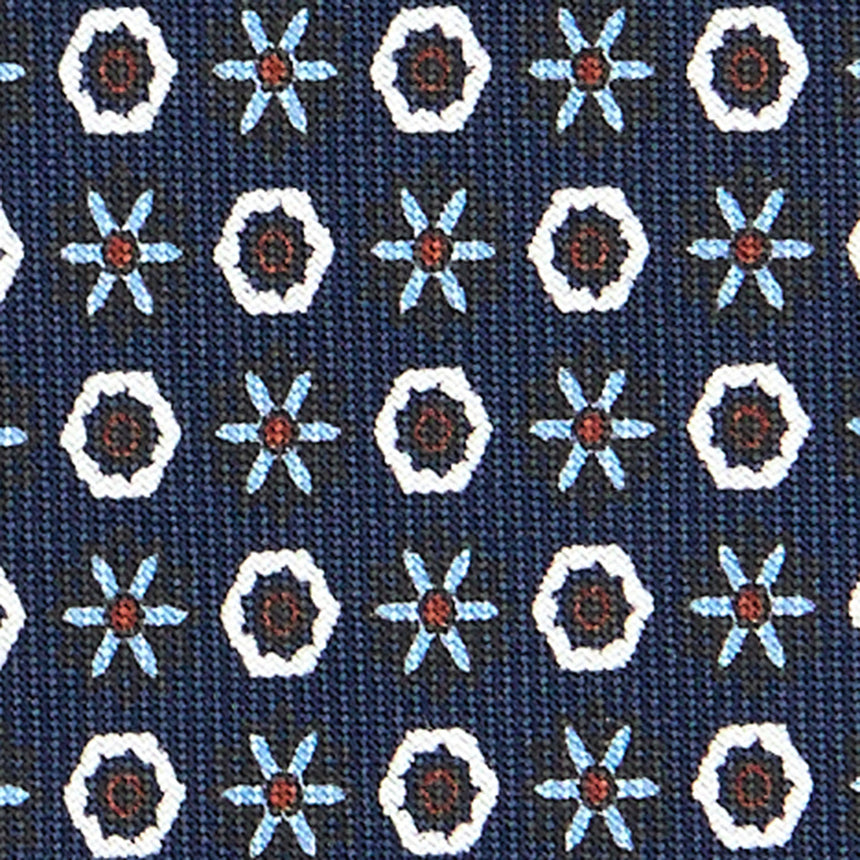 DARK BLUE SARTORIAL CLASSIC SILK TIE