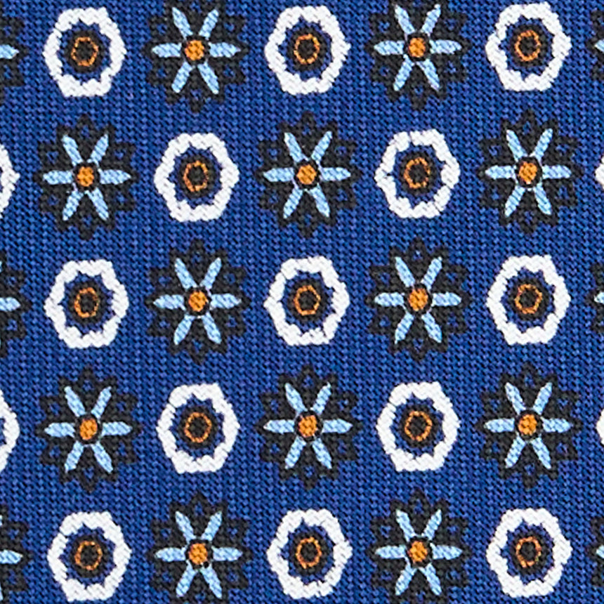 BLUE SARTORIAL CLASSIC SILK TIE