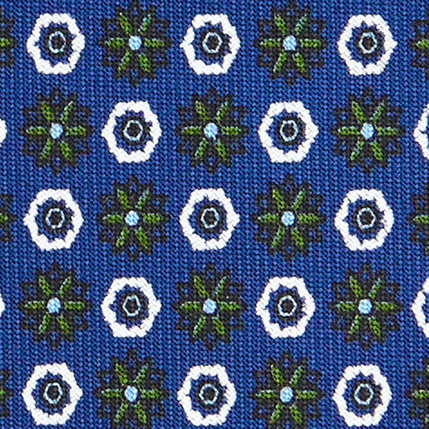 BLUE SARTORIAL CLASSIC SILK TIE