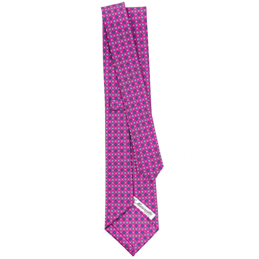 CRAVATTA SARTORIALE CLASSICA IN SETA FUCSIA