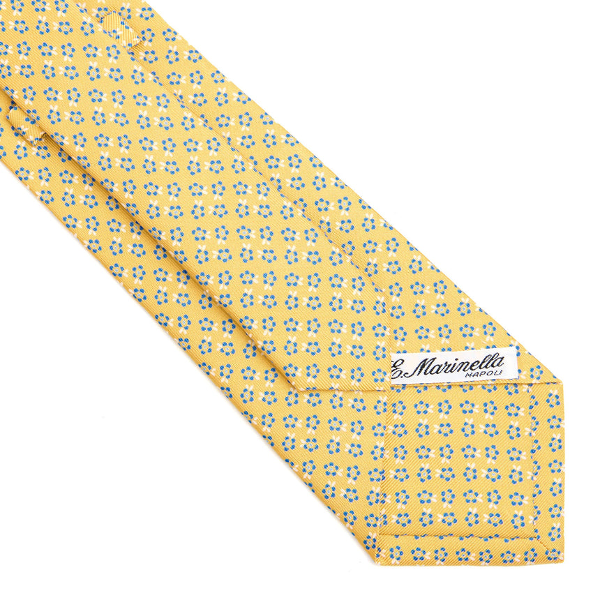 YELLOW CLASSIC SILK TIE