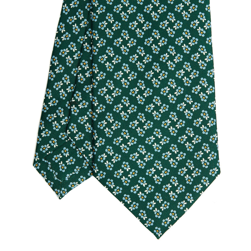 DARK GREEN SARTORIAL CLASSIC SILK TIE