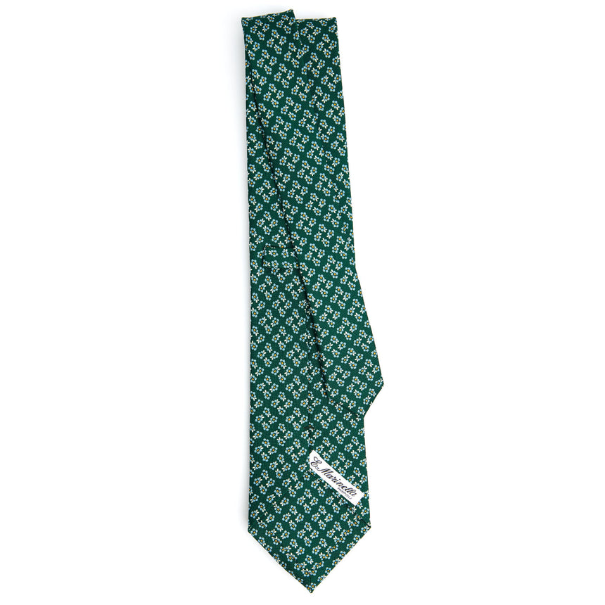 DARK GREEN SARTORIAL CLASSIC SILK TIE