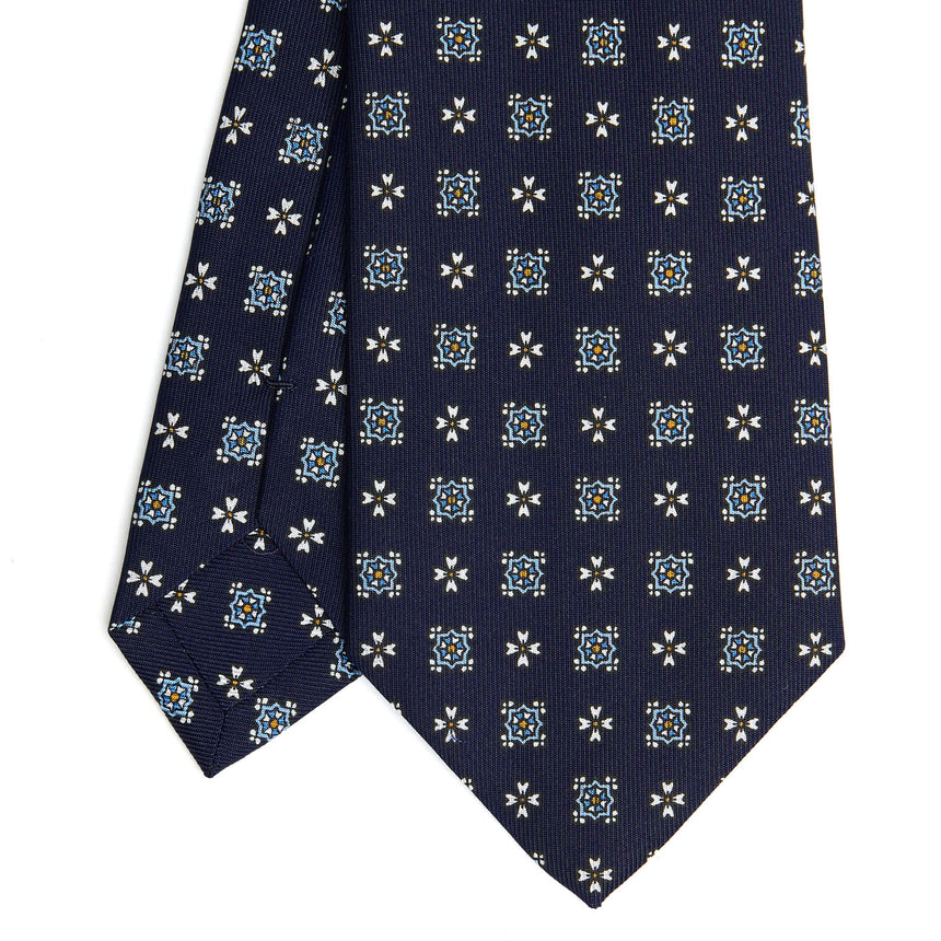 DARK BLUE SARTORIAL CLASSIC SILK TIE