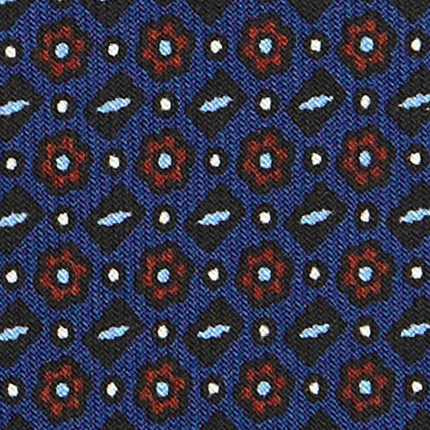 BLUE SARTORIAL CLASSIC SILK TIE