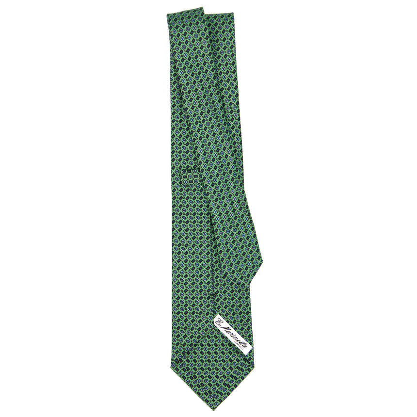 CRAVATTA SARTORIALE CLASSICA IN SETA VERDE CHIARO