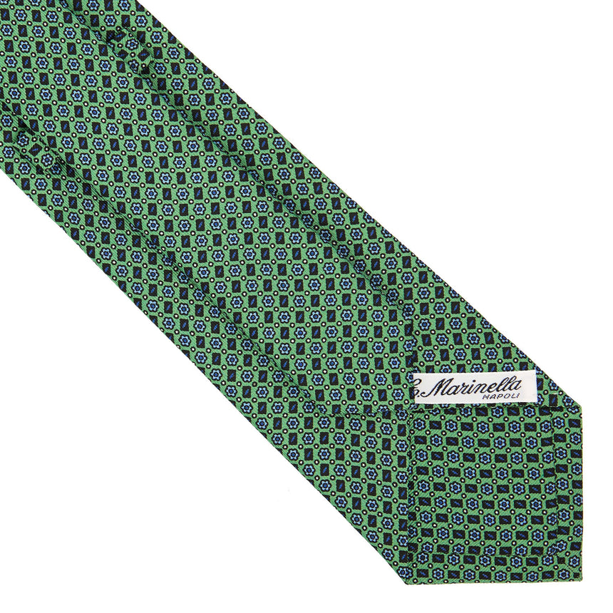 CRAVATTA SARTORIALE CLASSICA IN SETA VERDE CHIARO