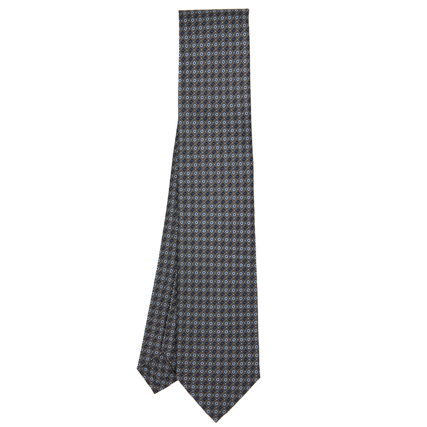DARK GREY CLASSIC SILK TIE