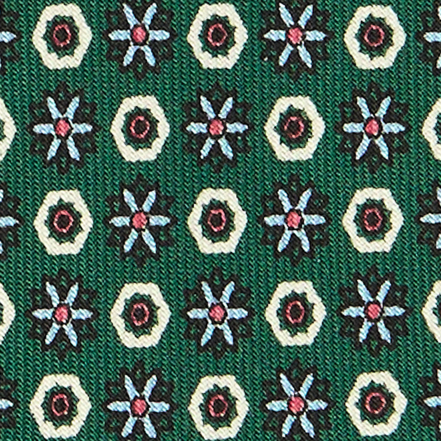 DARK GREEN SARTORIAL CLASSIC SILK TIE