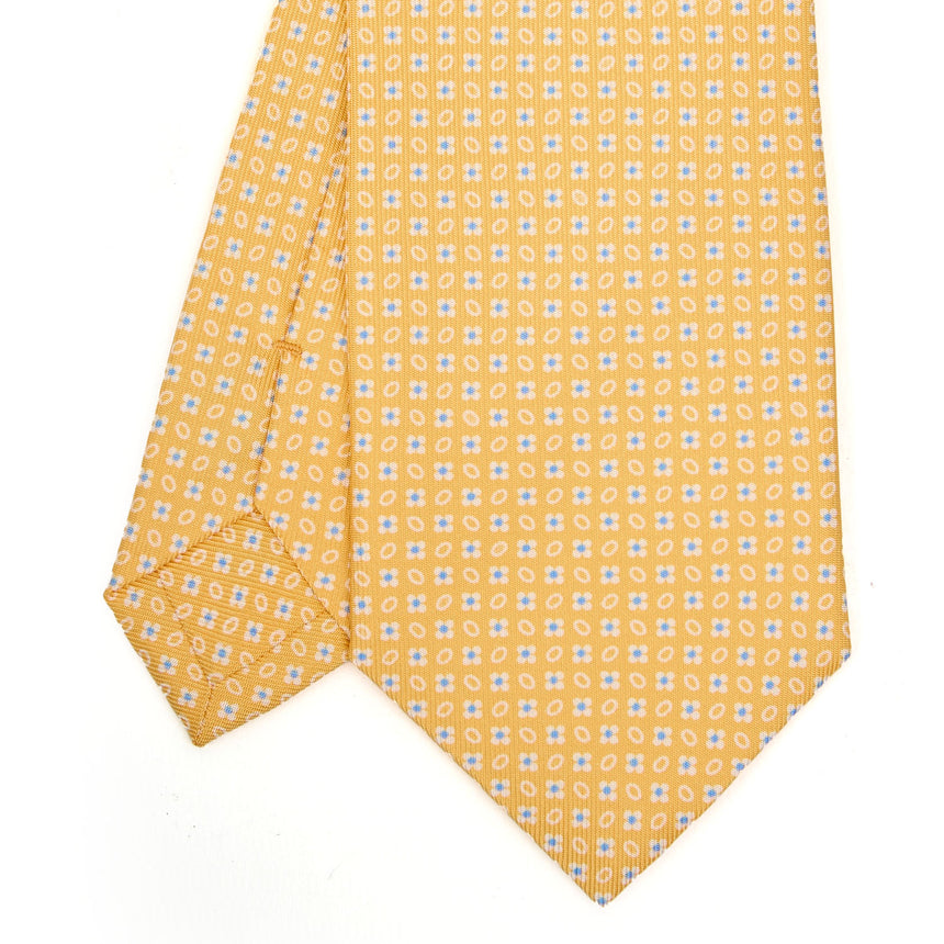 YELLOW CLASSIC SILK TIE