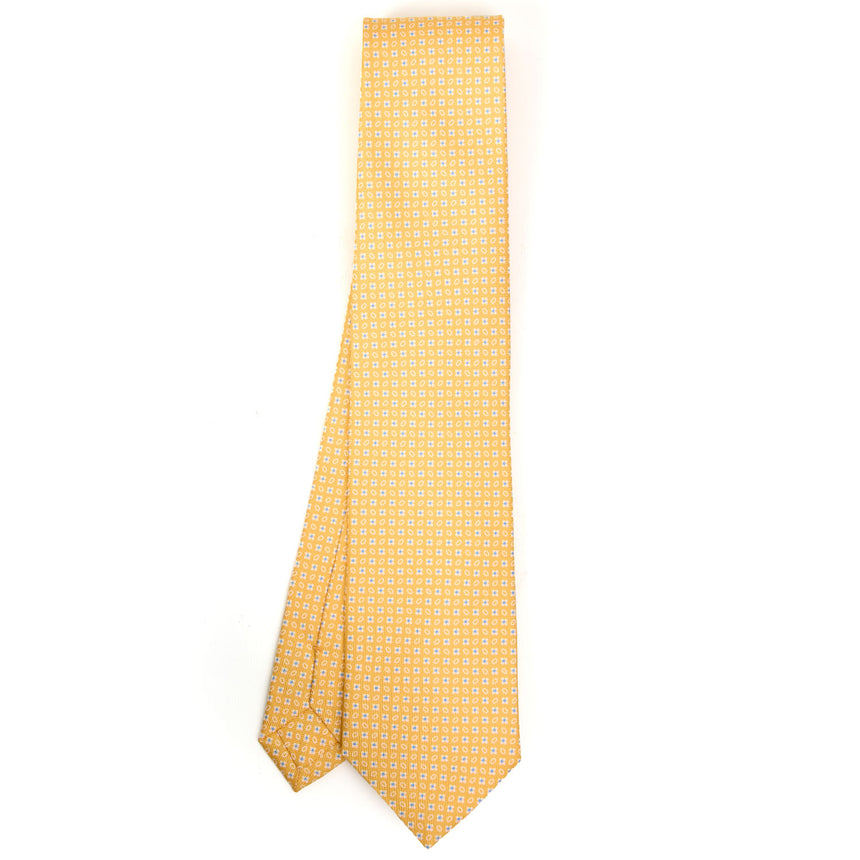 YELLOW CLASSIC SILK TIE