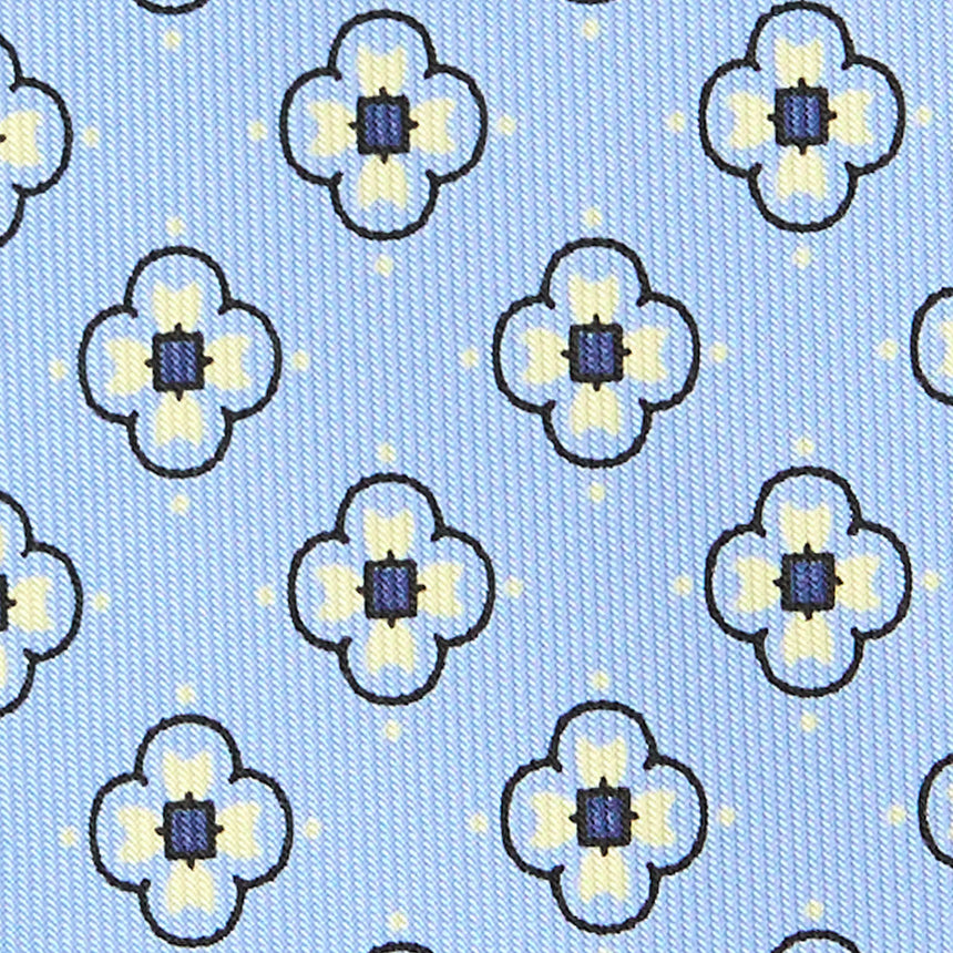 LIGHT BLUE CLASSIC SILK TIE