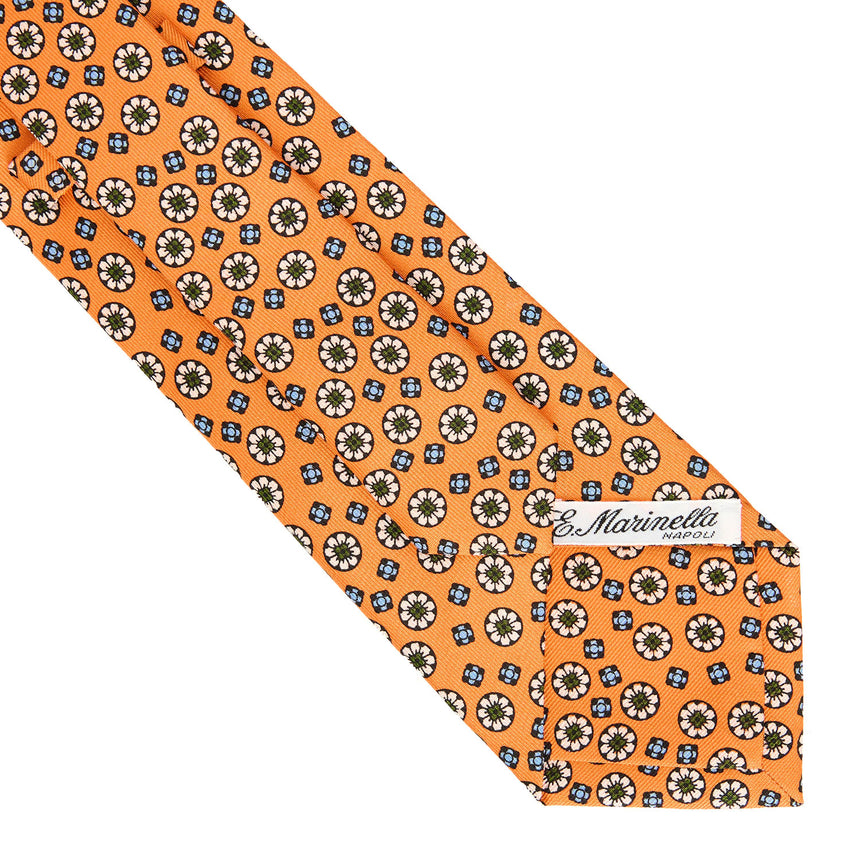 ORANGE SARTORIAL CLASSIC SILK TIE