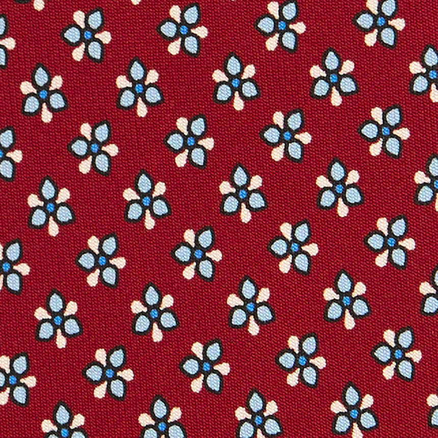 BURGUNDY CLASSIC SILK TIE