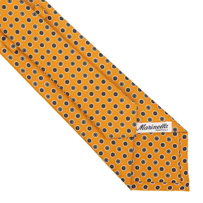 YELLOW CLASSIC SILK TIE