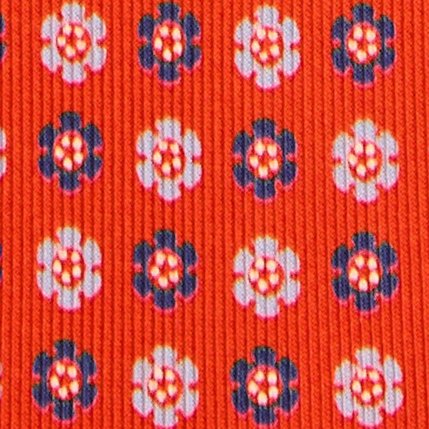 RED SARTORIAL CLASSIC SILK TIE