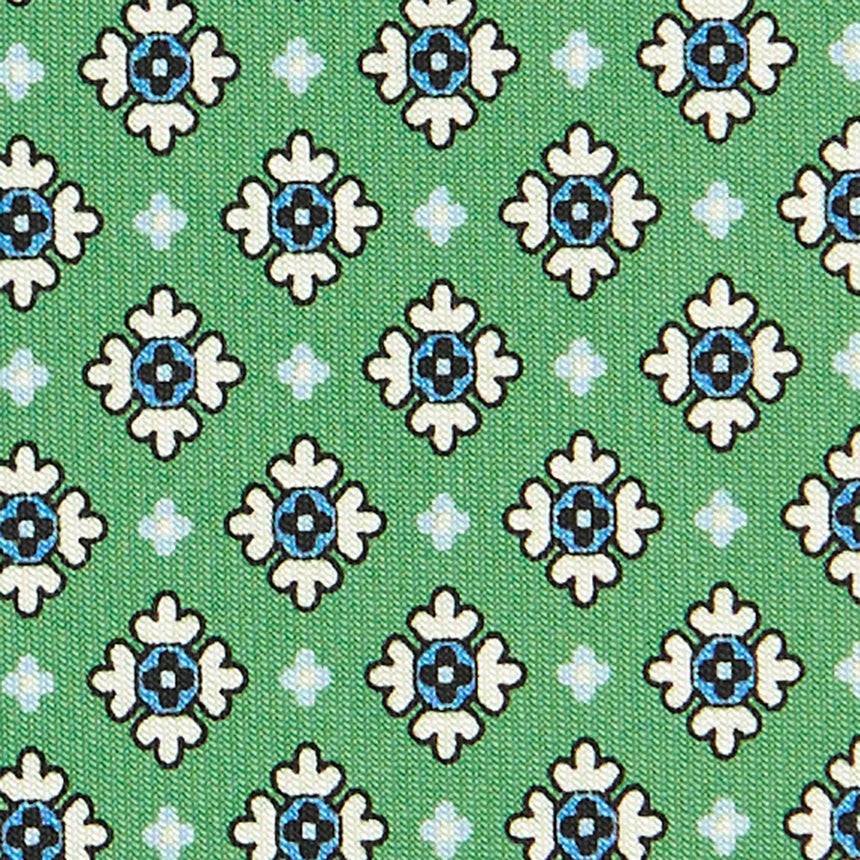 LIGHT GREEN SARTORIAL CLASSIC SILK TIE