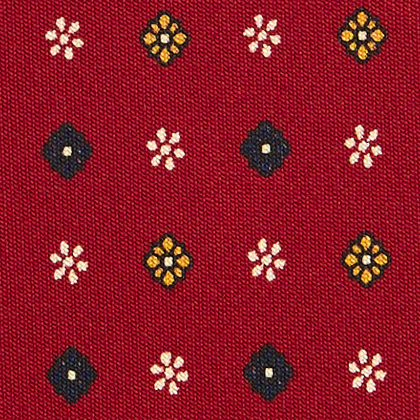 BURGUNDY CLASSIC SILK TIE