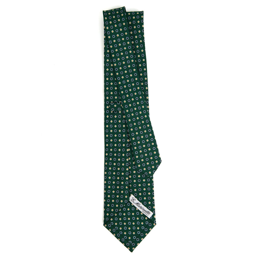 DARK GREEN SARTORIAL CLASSIC SILK TIE