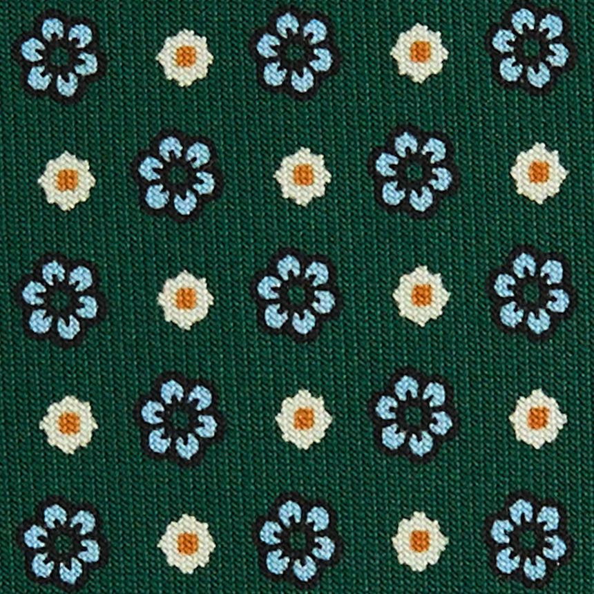 DARK GREEN SARTORIAL CLASSIC SILK TIE