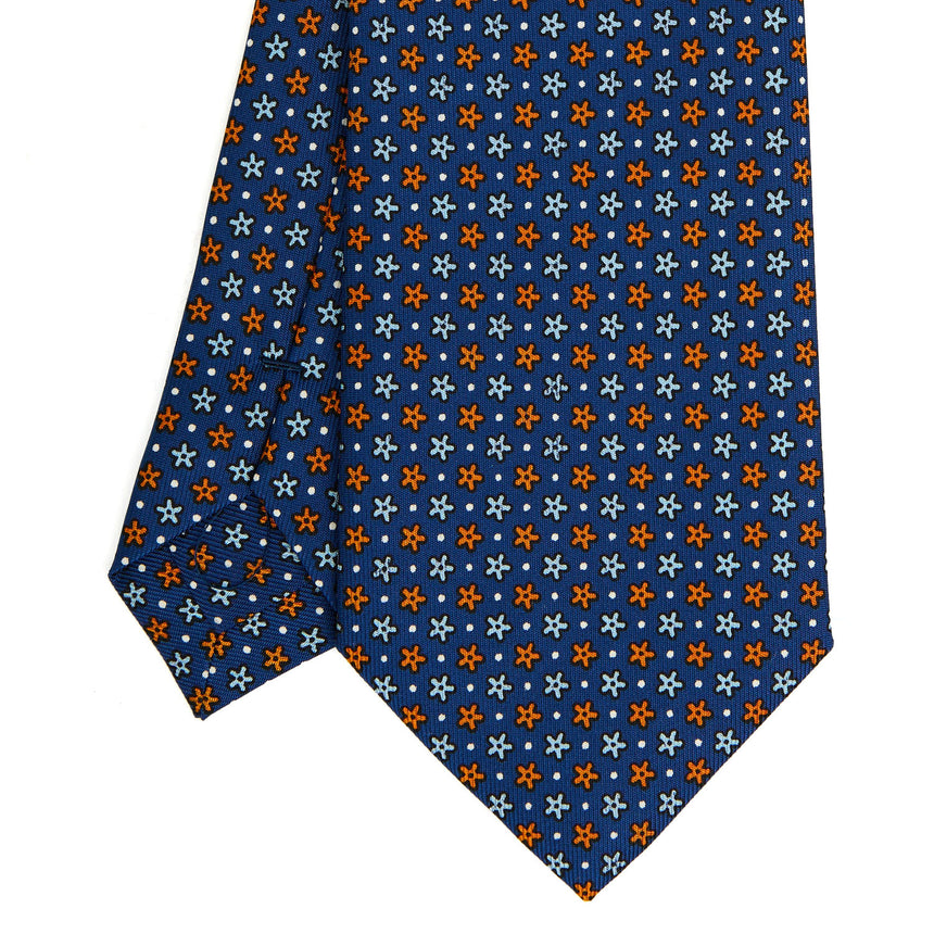 BLUE SARTORIAL CLASSIC SILK TIE