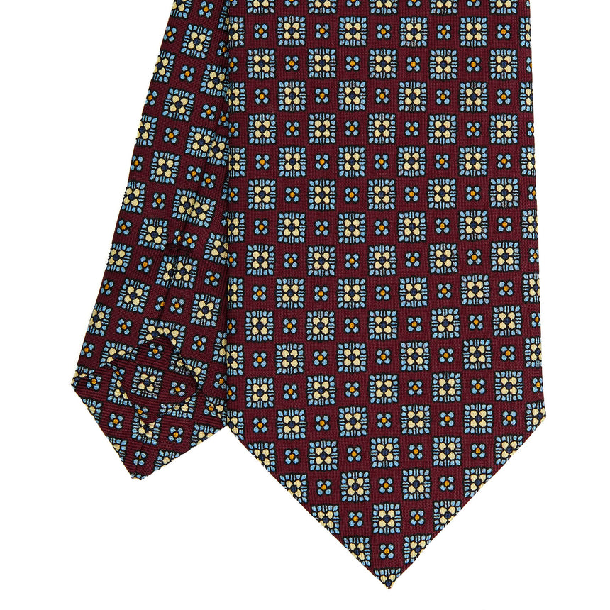 BURGUNDY CLASSIC SILK TIE