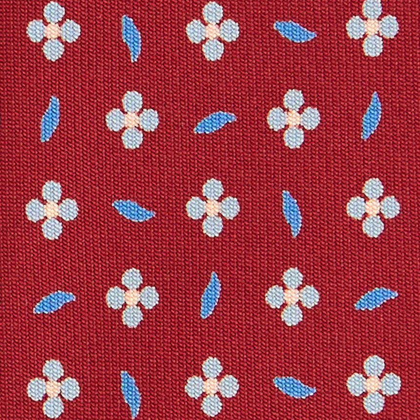 BURGUNDY CLASSIC SILK TIE