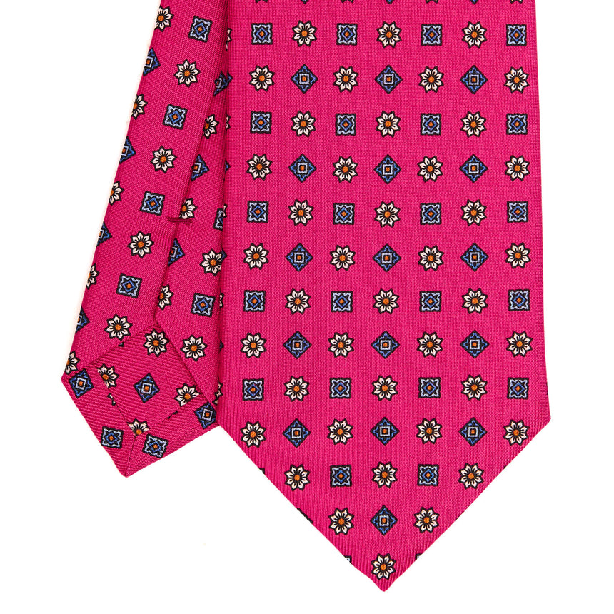 FUCHSIA SARTORIAL CLASSIC SILK TIE
