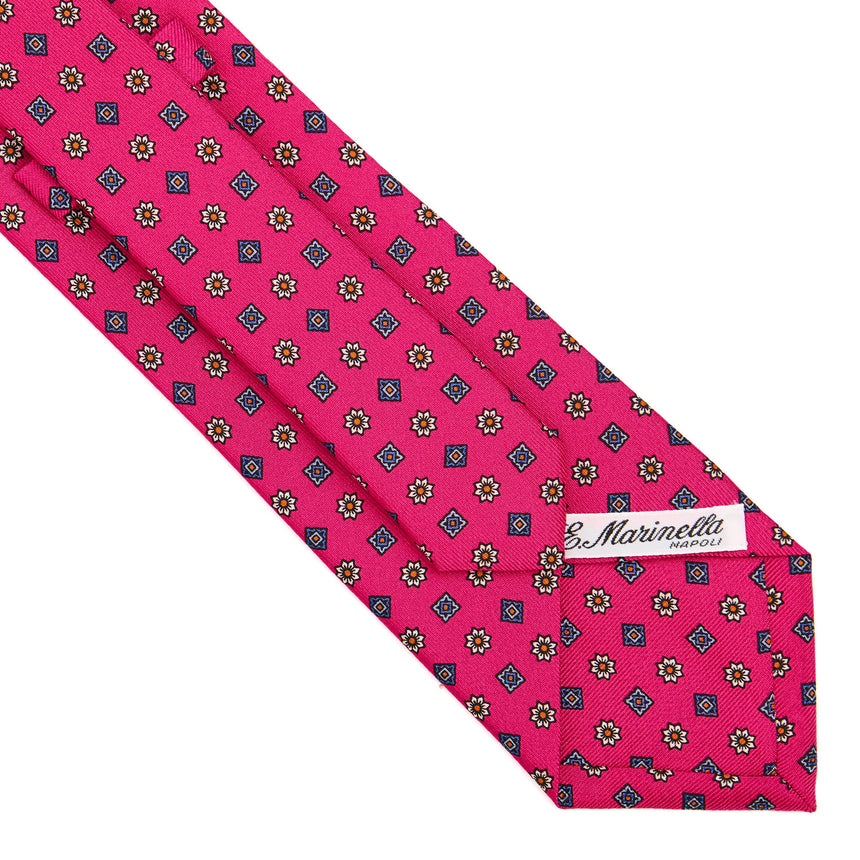 FUCHSIA SARTORIAL CLASSIC SILK TIE
