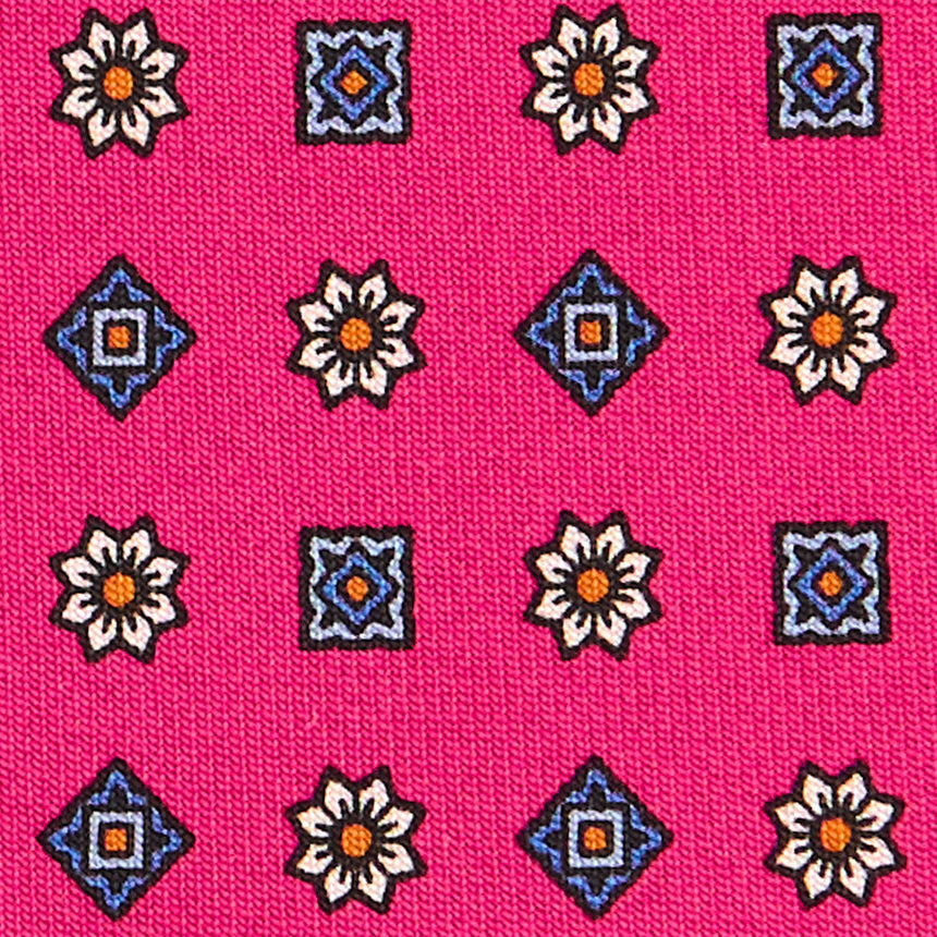 FUCHSIA SARTORIAL CLASSIC SILK TIE