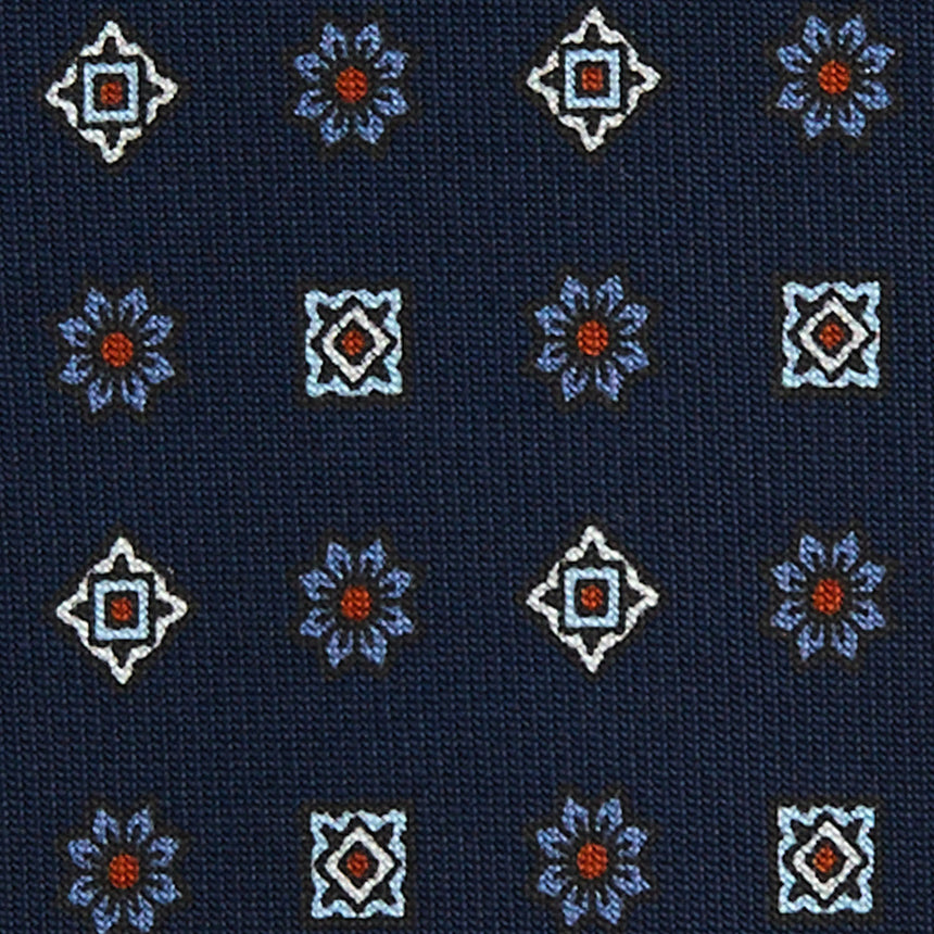 DARK BLUE SARTORIAL CLASSIC SILK TIE