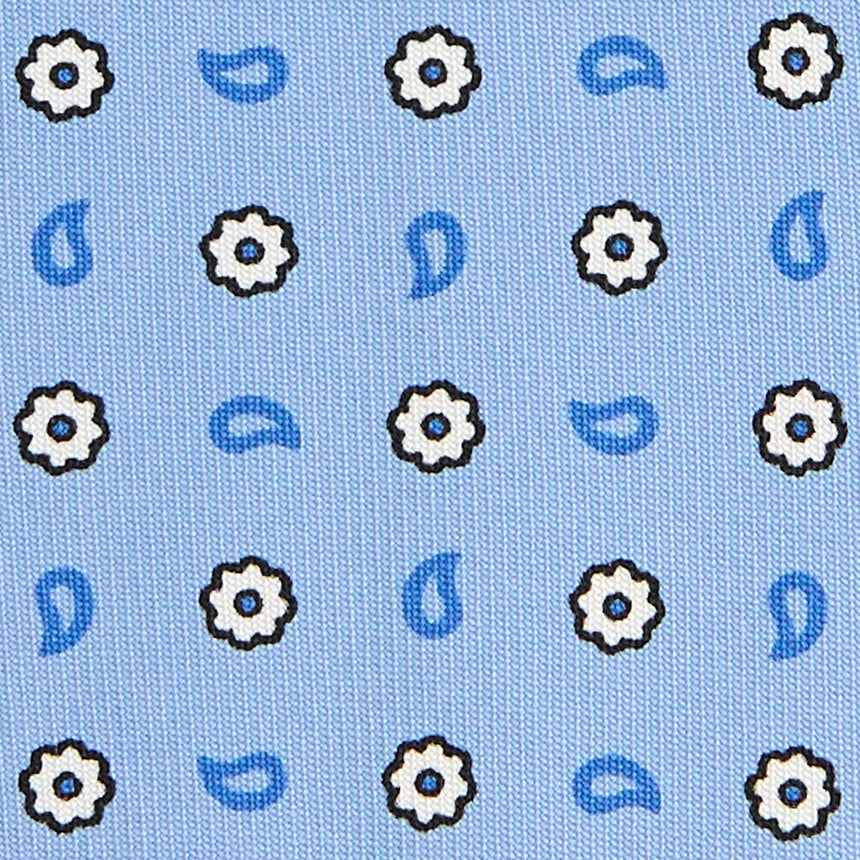 LIGHT BLUE CLASSIC SILK TIE