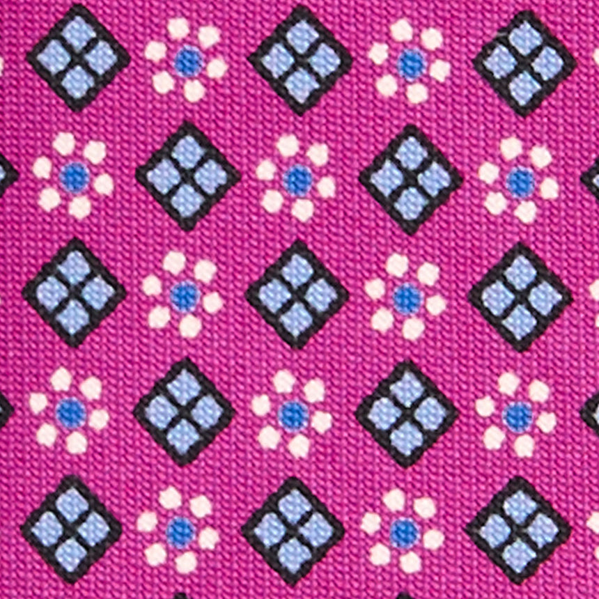FUCHSIA SARTORIAL CLASSIC SILK TIE