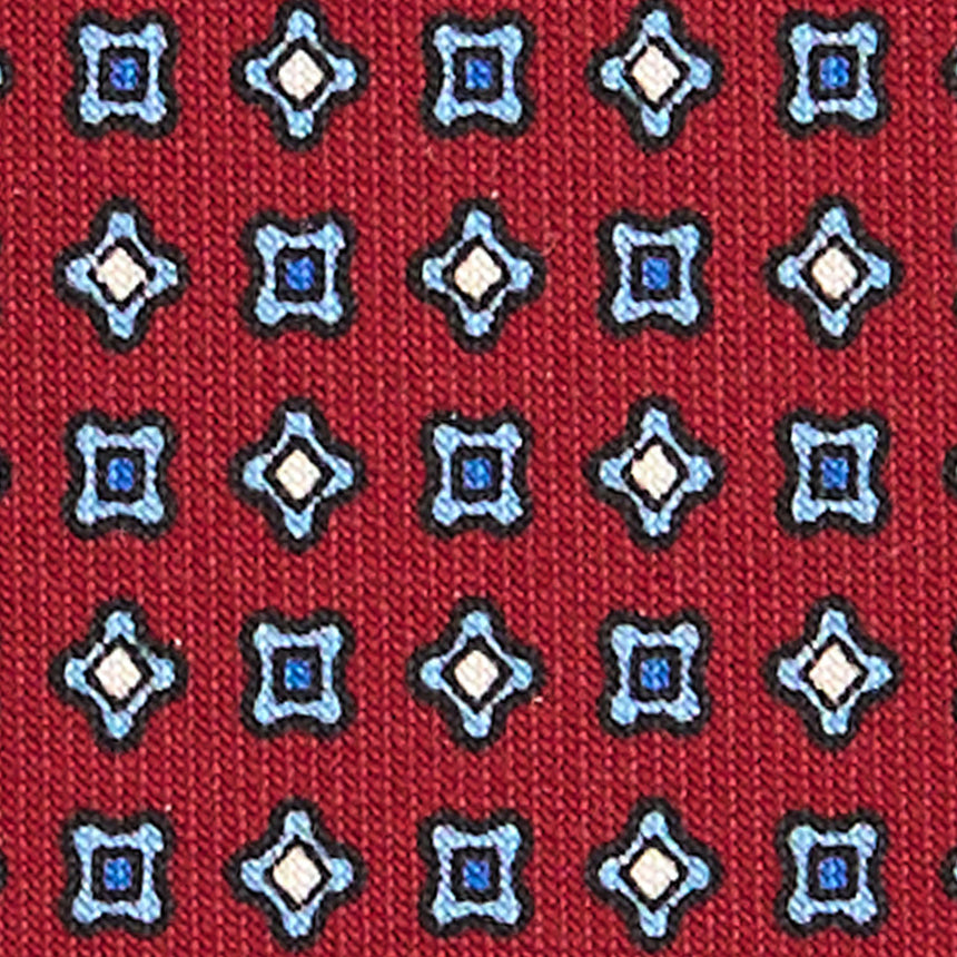 BURGUNDY CLASSIC SILK TIE