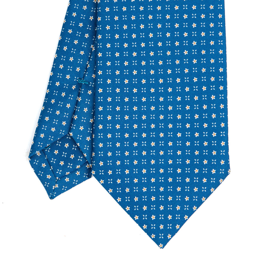 MID BLUE SARTORIAL CLASSIC SILK TIE
