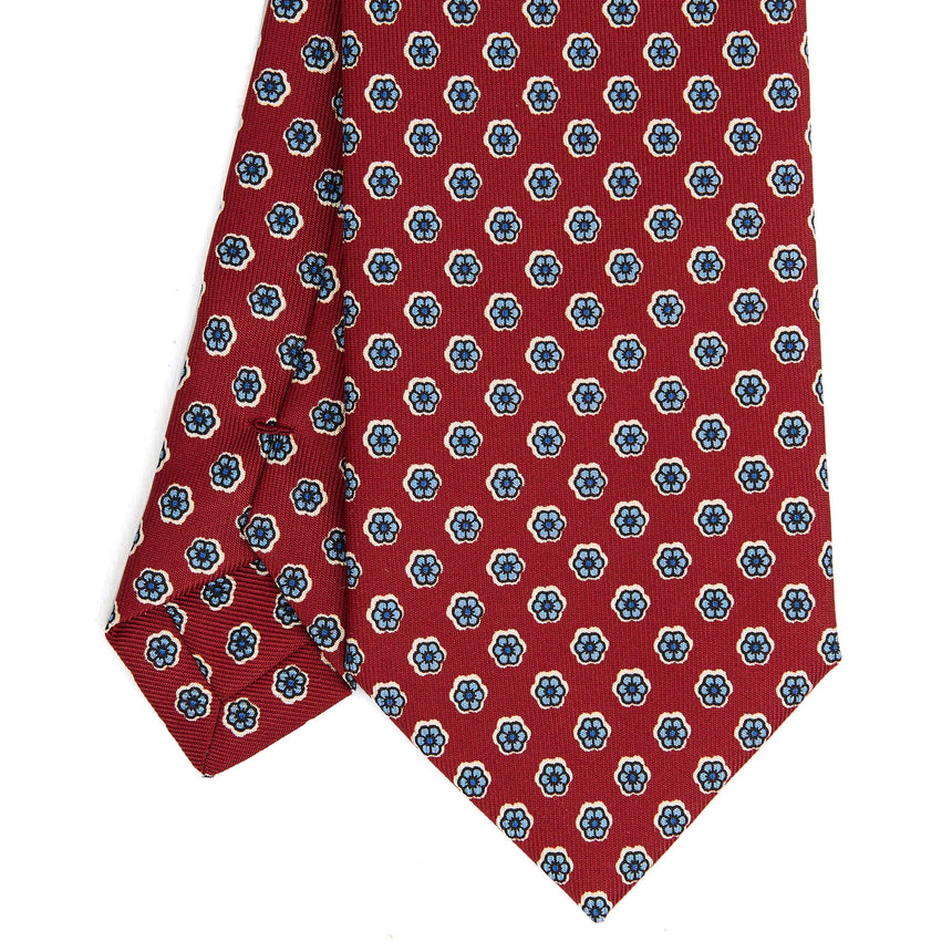 BURGUNDY CLASSIC SILK TIE