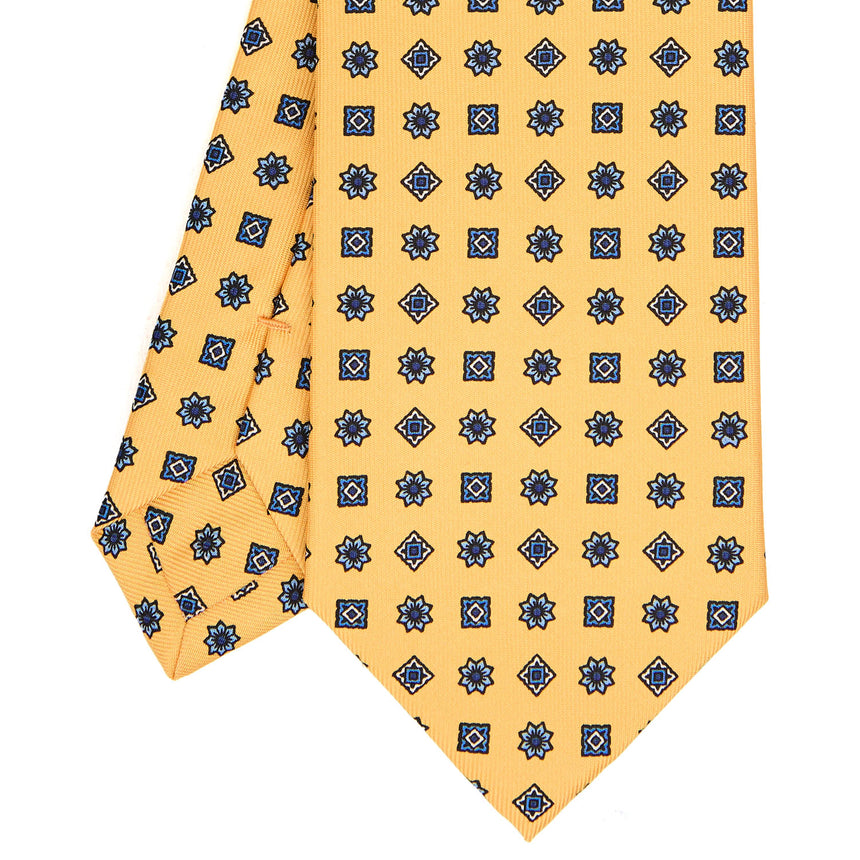 YELLOW CLASSIC SILK TIE