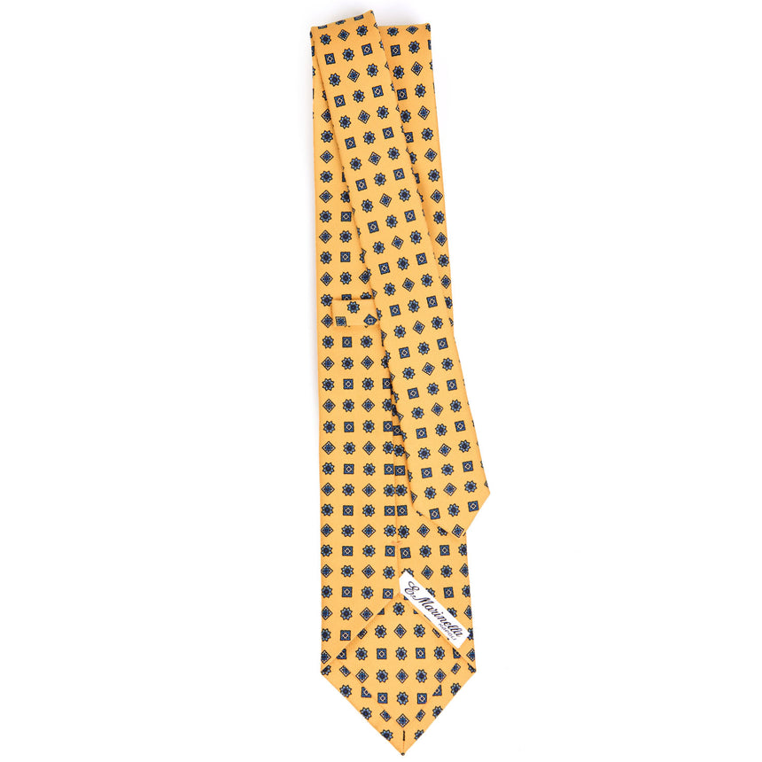 YELLOW CLASSIC SILK TIE