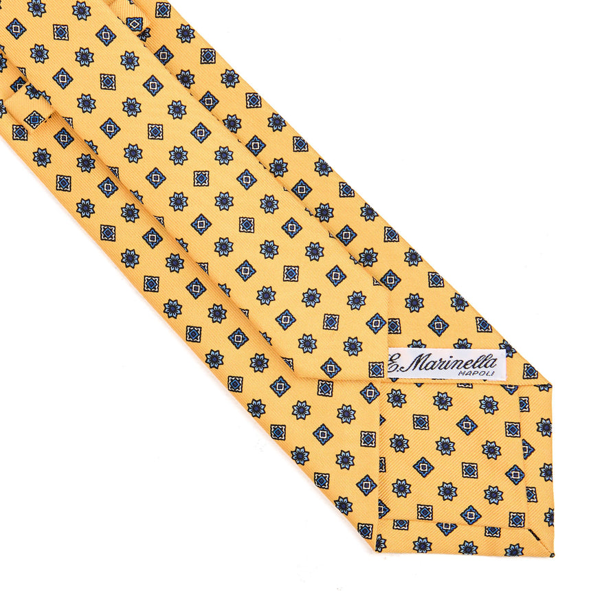 YELLOW CLASSIC SILK TIE