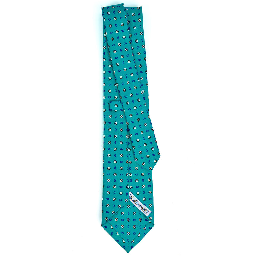 GREEN SARTORIAL CLASSIC SILK TIE