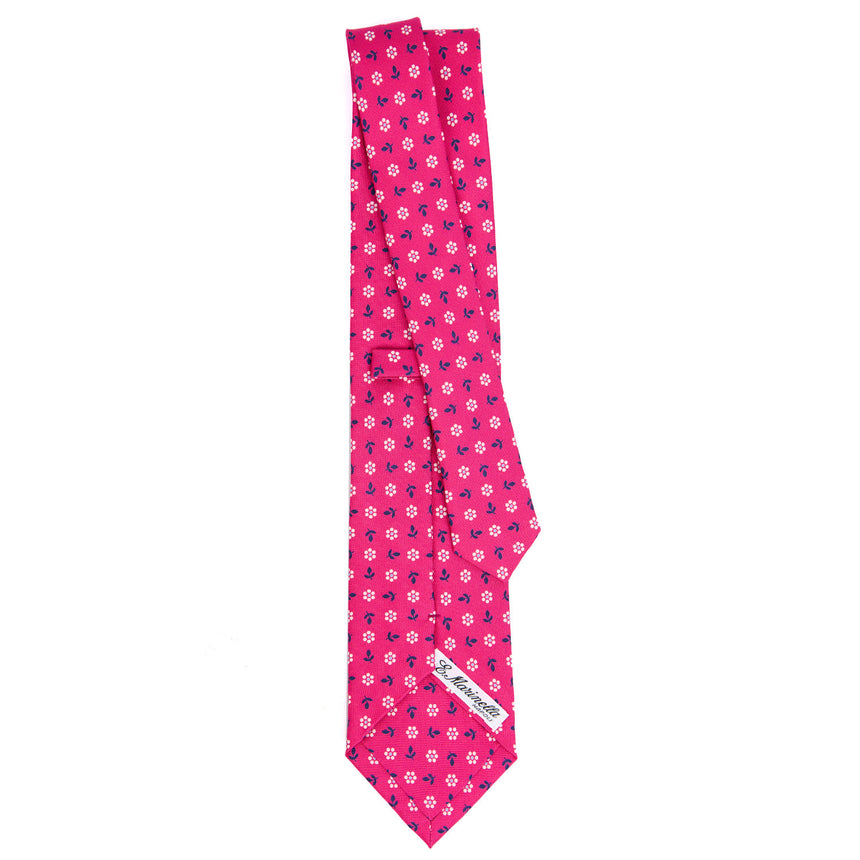 FUCHSIA SARTORIAL CLASSIC SILK TIE