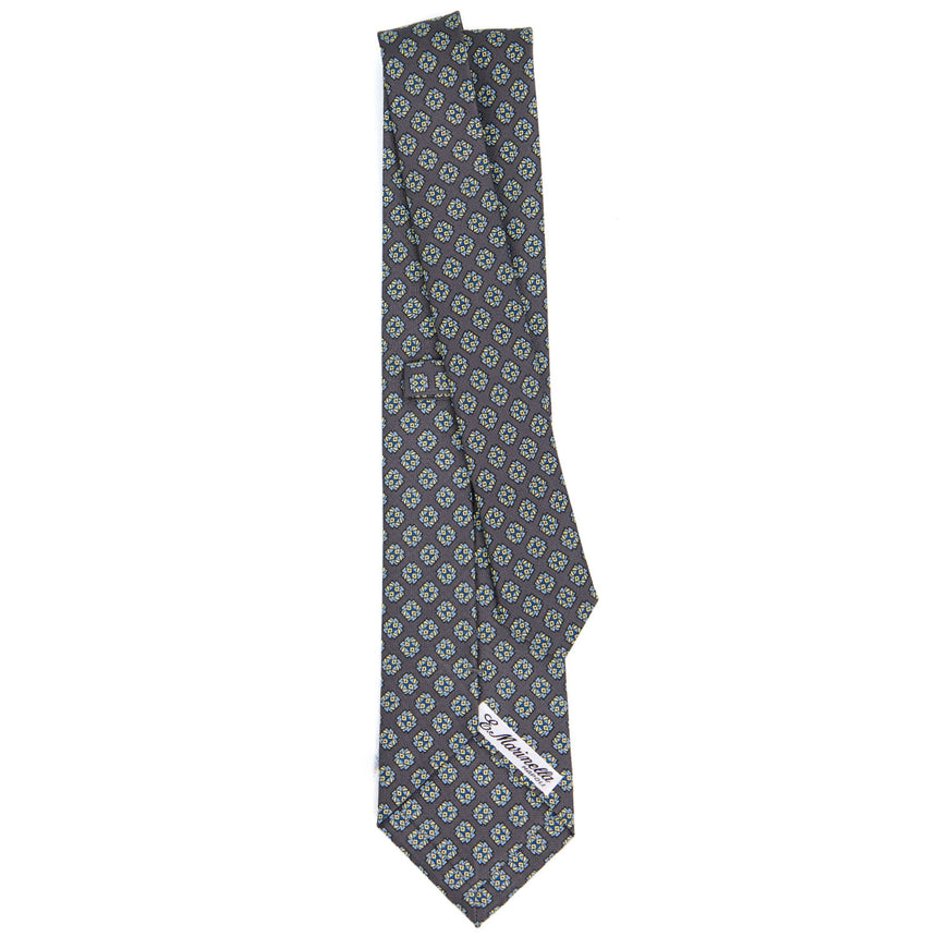 DARK GREY CLASSIC SILK TIE