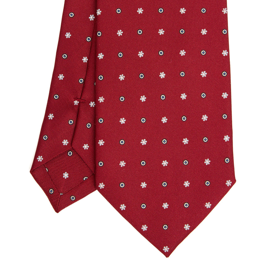 BURGUNDY CLASSIC SILK TIE