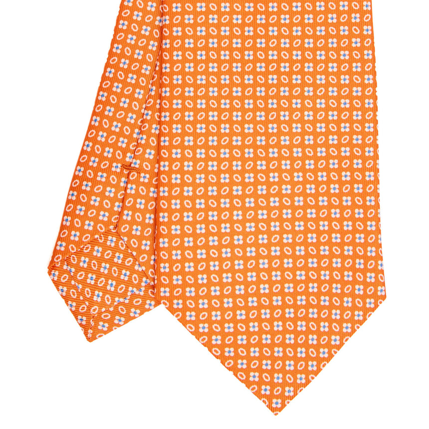 ORANGE SARTORIAL CLASSIC SILK TIE