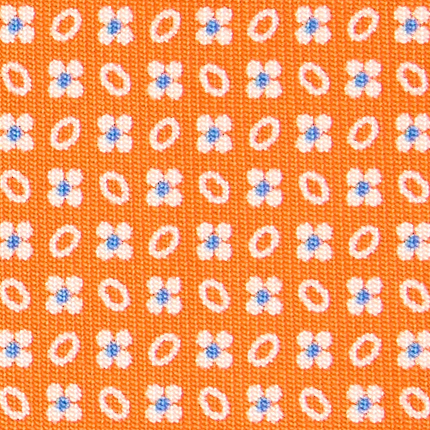 ORANGE SARTORIAL CLASSIC SILK TIE