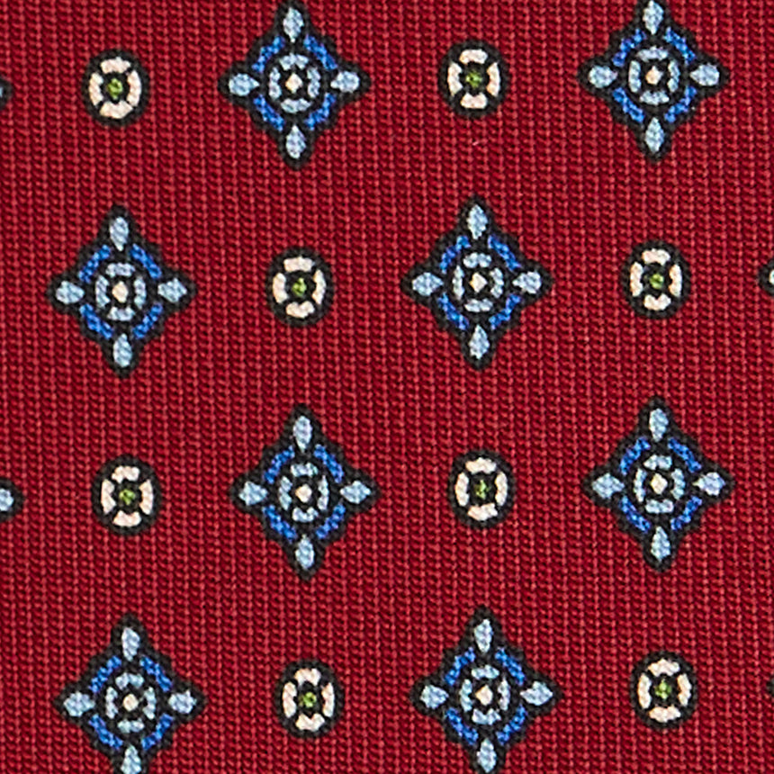 CRAVATTA SARTORIALE CLASSICA IN SETA BORDEAUX